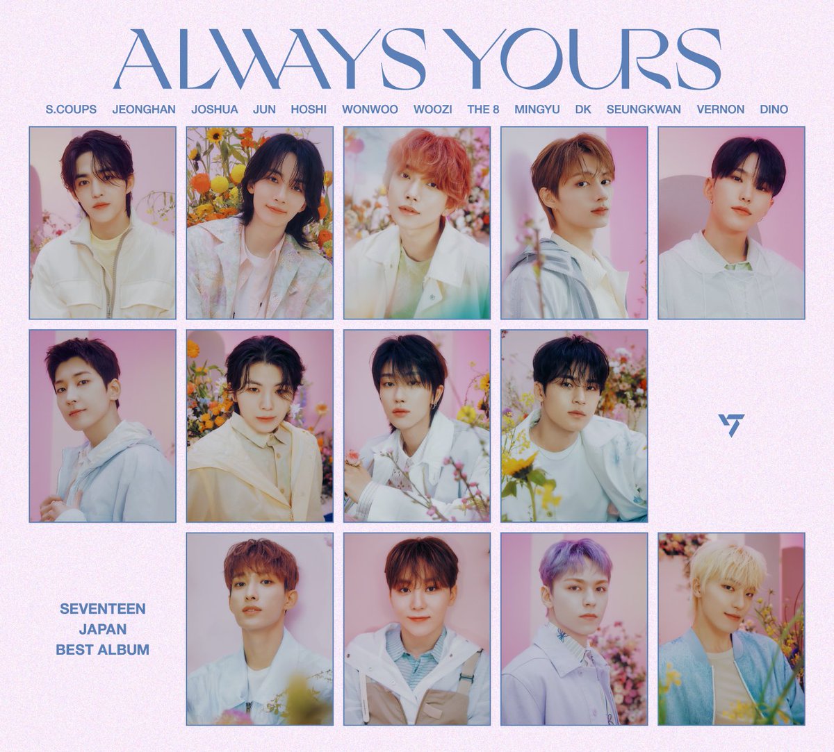 SEVENTEEN JAPAN NEWS] SEVENTEEN JAPAN BEST ALBUM「ALWAYS YOURS