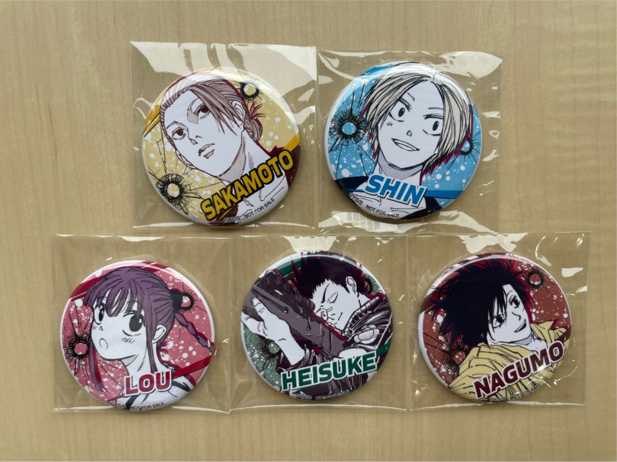 SAKAMOTODAYS 最新12巻の見所‼】 1大判缶バッチが抽選で当たる帯