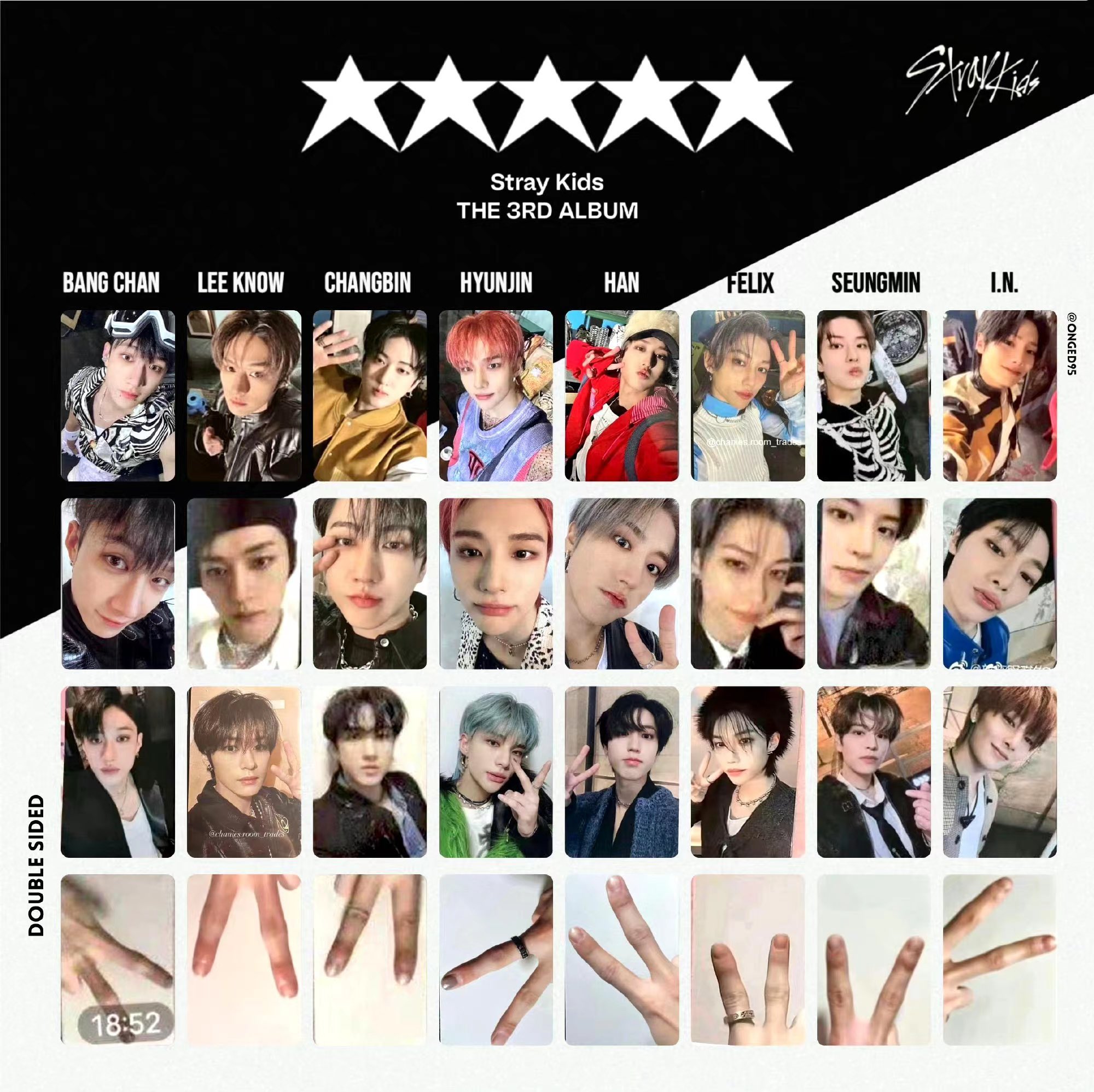 StrayKids 5star 5回参加特典 フィリックス スキズ サノクトレカ