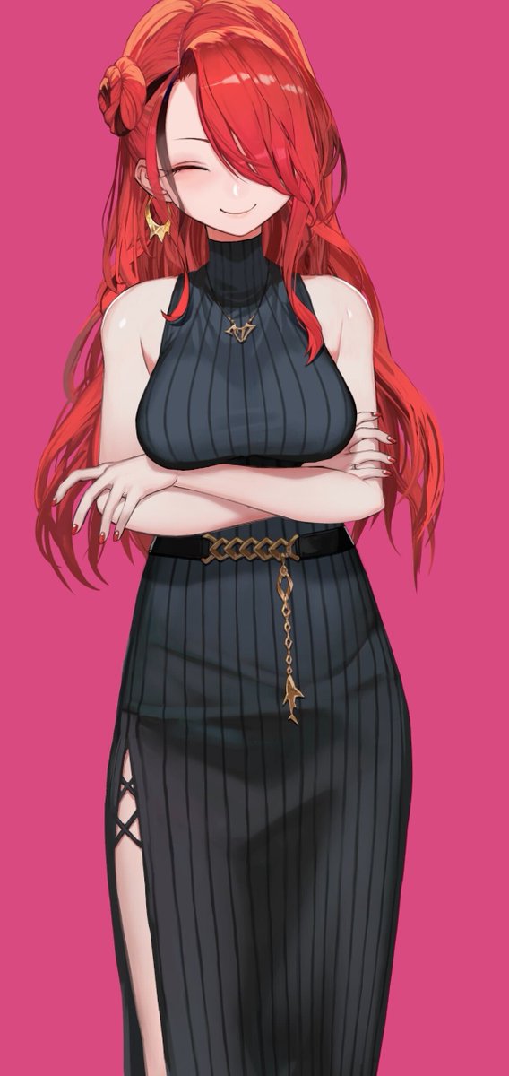 お披露目見守ってくれて感謝だ～～～❤️‍🔥 サマーニットワンピきちゃ