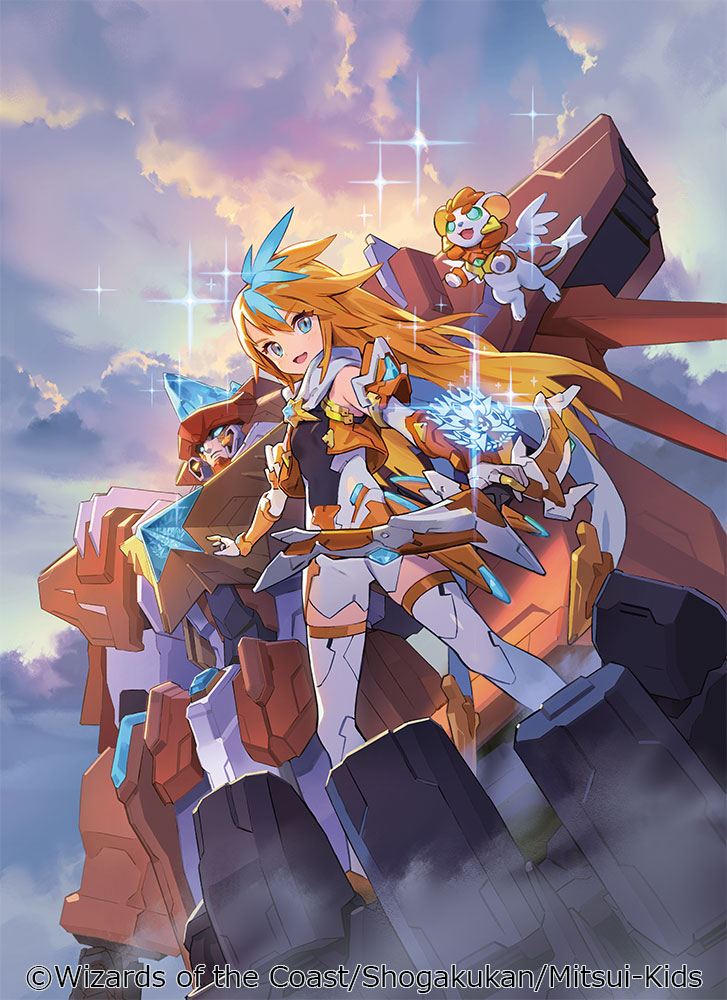 おしらせ】 イラストを担当させていただいたコラボカード「百族の長