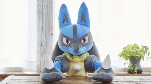 受注生産】 ぬいぐるみ 等身大ルカリオ 【2022年5月下旬以降、順次出荷