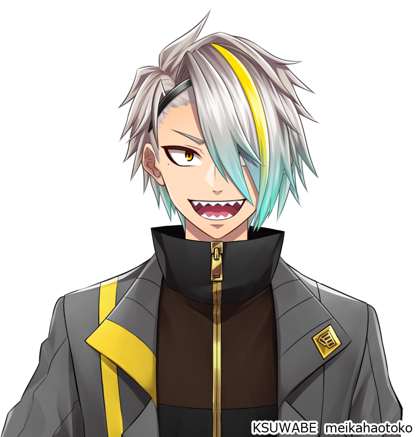 告知】歌衣メイカさん（@meikahaotoko）の新ビジュアル（立ち絵・キー