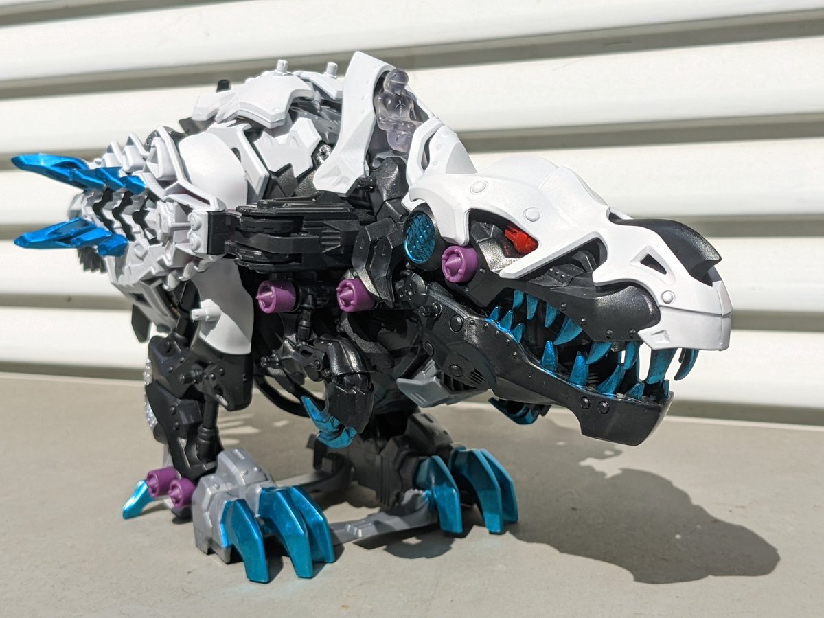 デスレックスオリジン完成〜 キャップの色とか ちょいちょい手抜きして