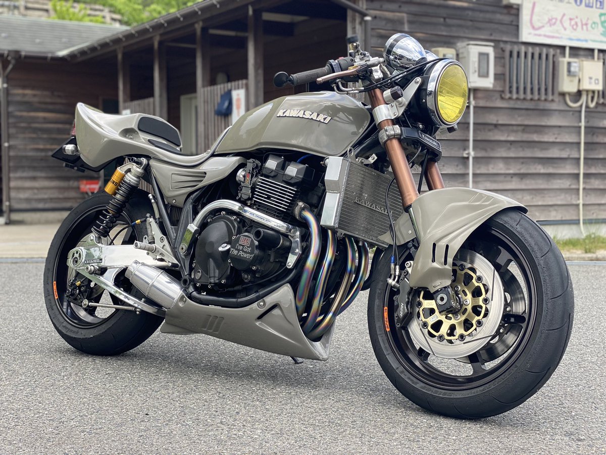 ZXRエアロシャーク これはカッコいいわ！！ #フルBEET #ベージュのZRX