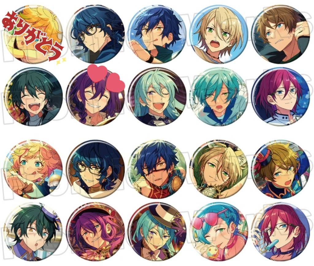 あんスタ 紫之創 テーマスカウト缶バッジ 2020 Spring idol あんスタ