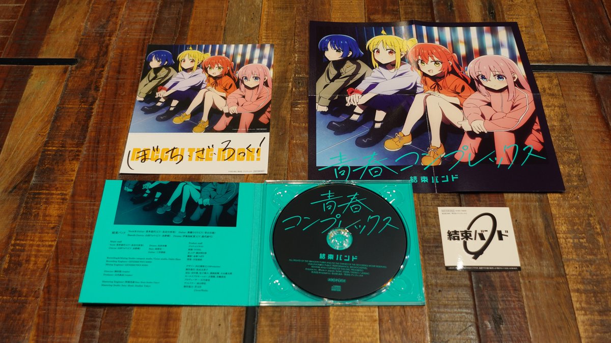 ◤ ◥ OP主題歌 「青春コンプレックス」 NOW ON SALE ◣ ◢ 🎸初回仕様