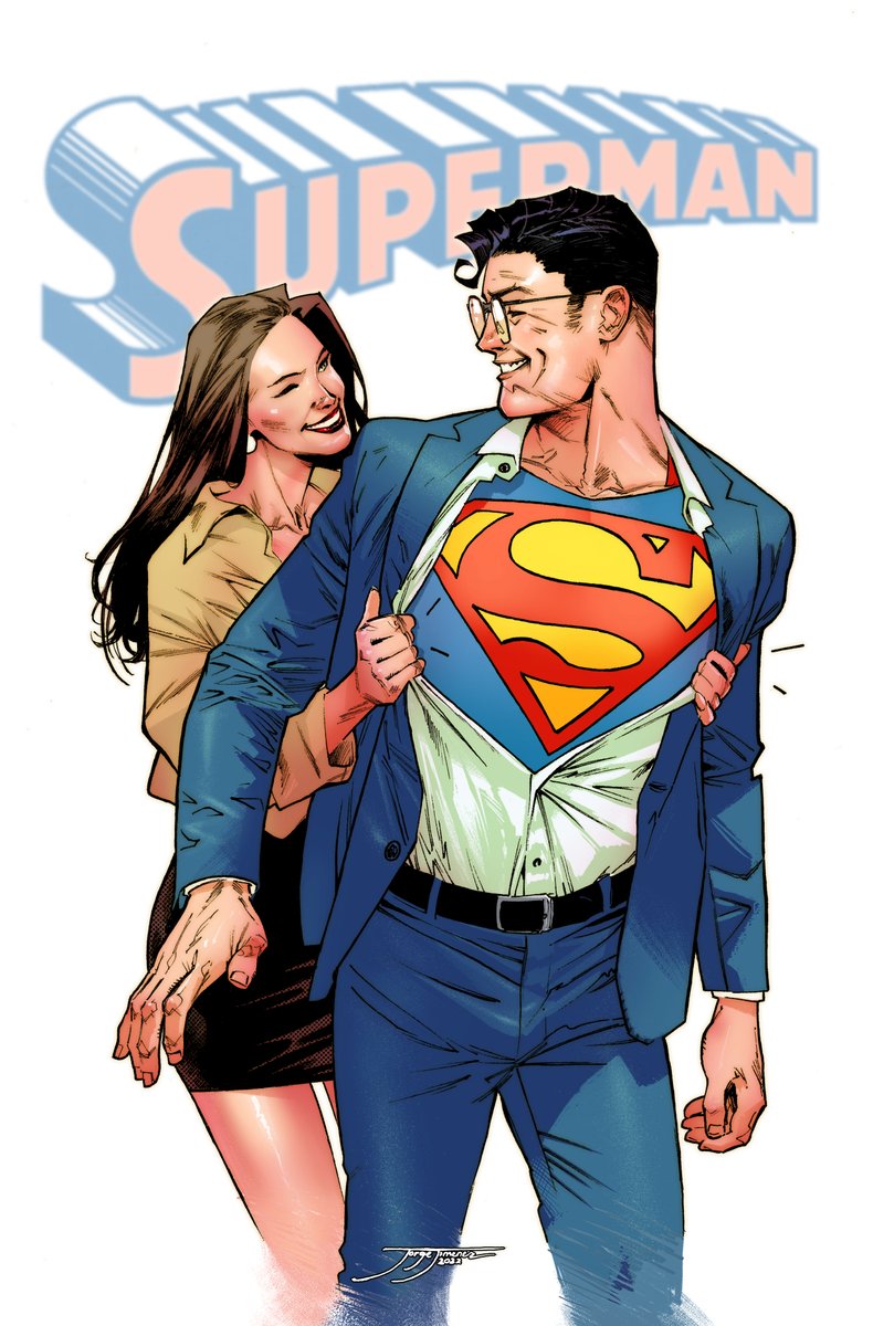 Oh yes, LOVE is in the air today.. :) #superman #1 variant COVER