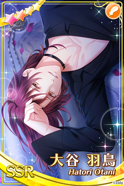 予告】 2月14日は大谷羽鳥の誕生日👑SSR大谷【君に落ちてく夜這い星