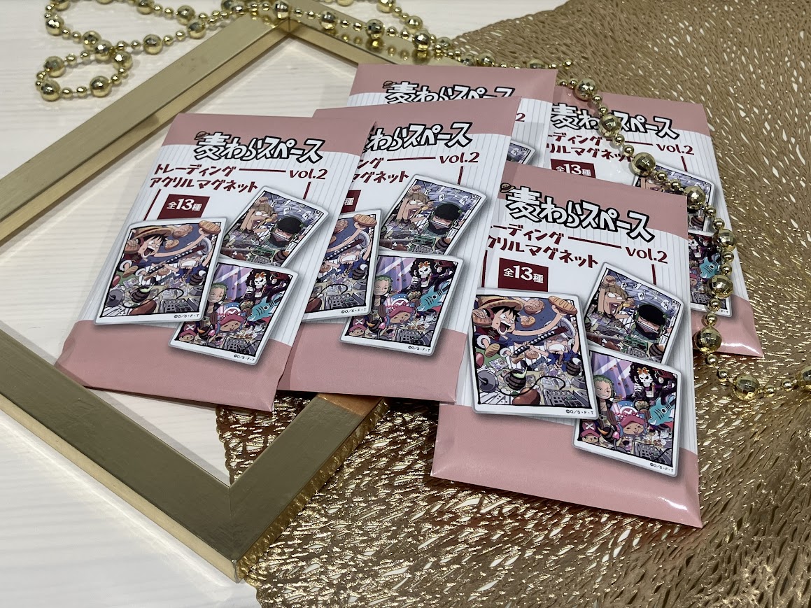 新商品】 麦わらスペース トレーディングアクリルマグネット (全13種