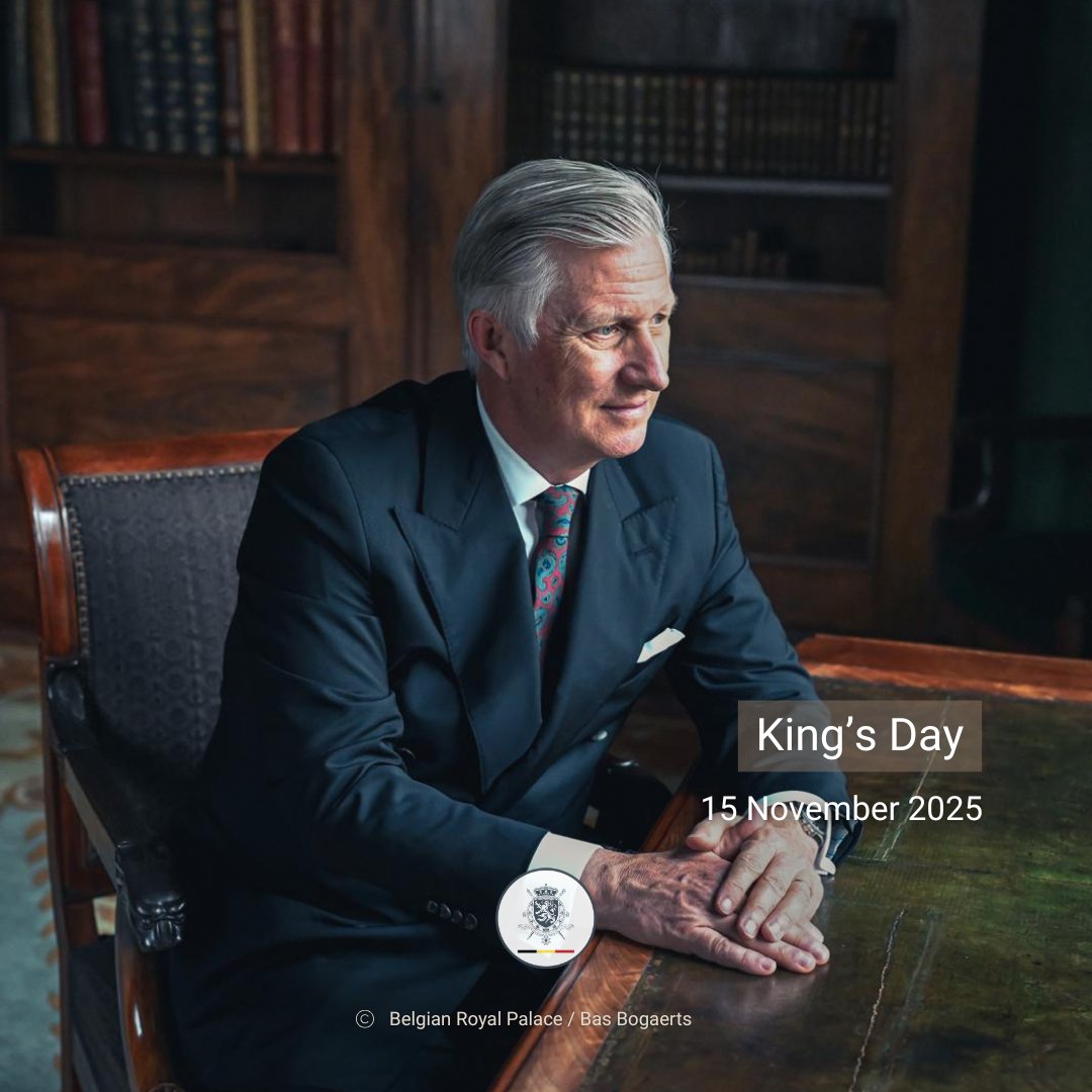 11月15日は #ベルギー🇧🇪国王を称える特別な日です🎉 1866年以来