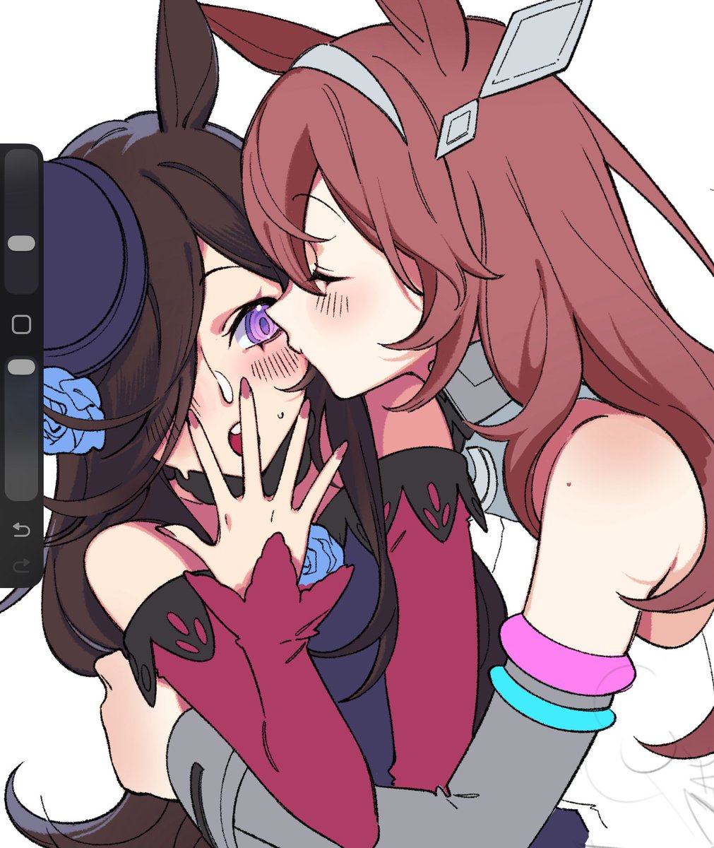 ミホノブルボン(ウマ娘) ,ライスシャワー(ウマ娘) 「girlfriends