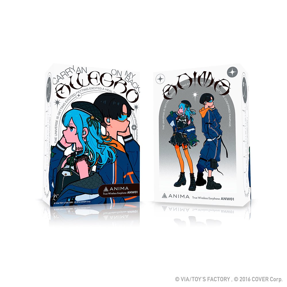 ✨再販開始！／ ☄️#星街すいせい ワイヤレスイヤホン 「ANW01