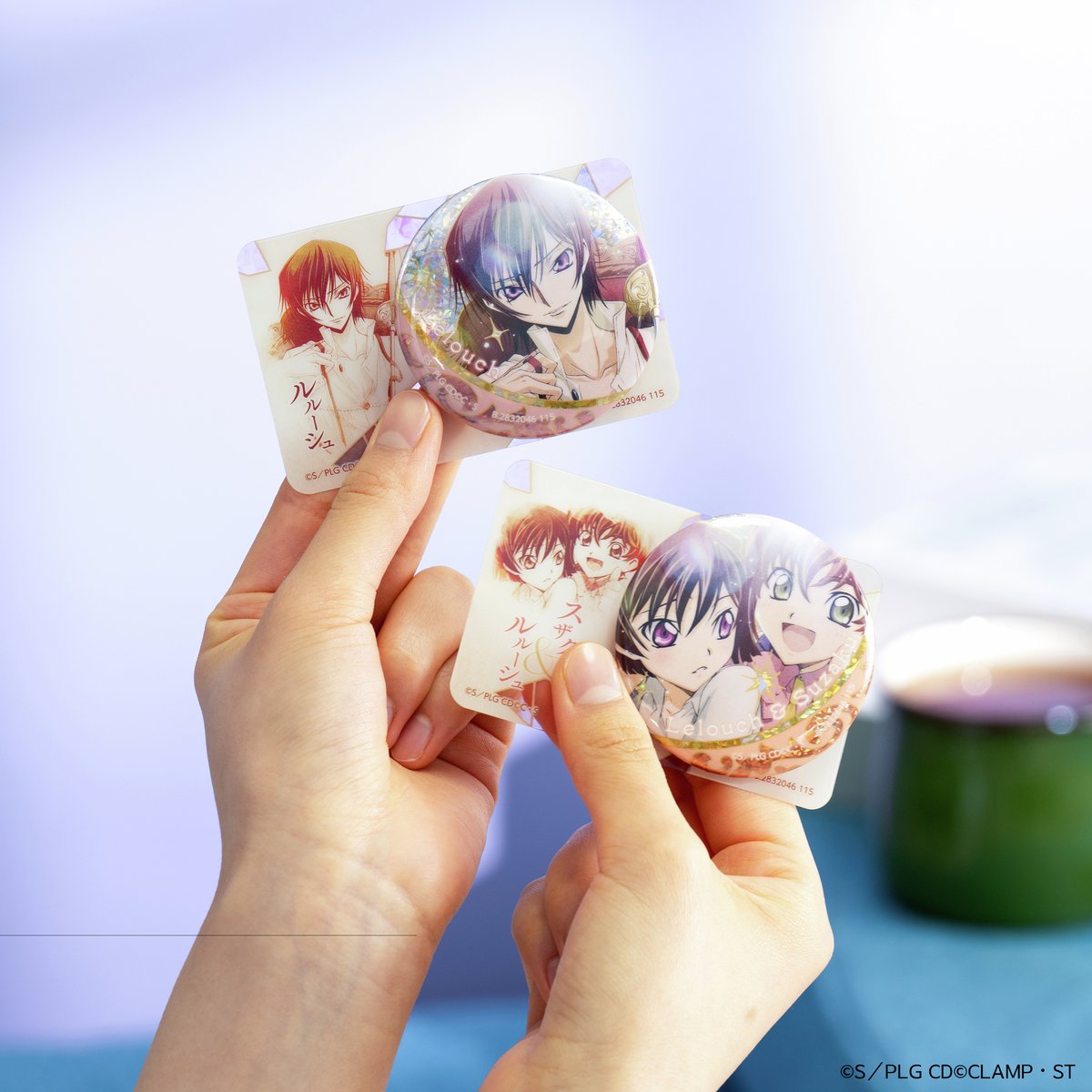 コードギアス 反逆のルルーシュ』から #彩光キラキラカンバッジ