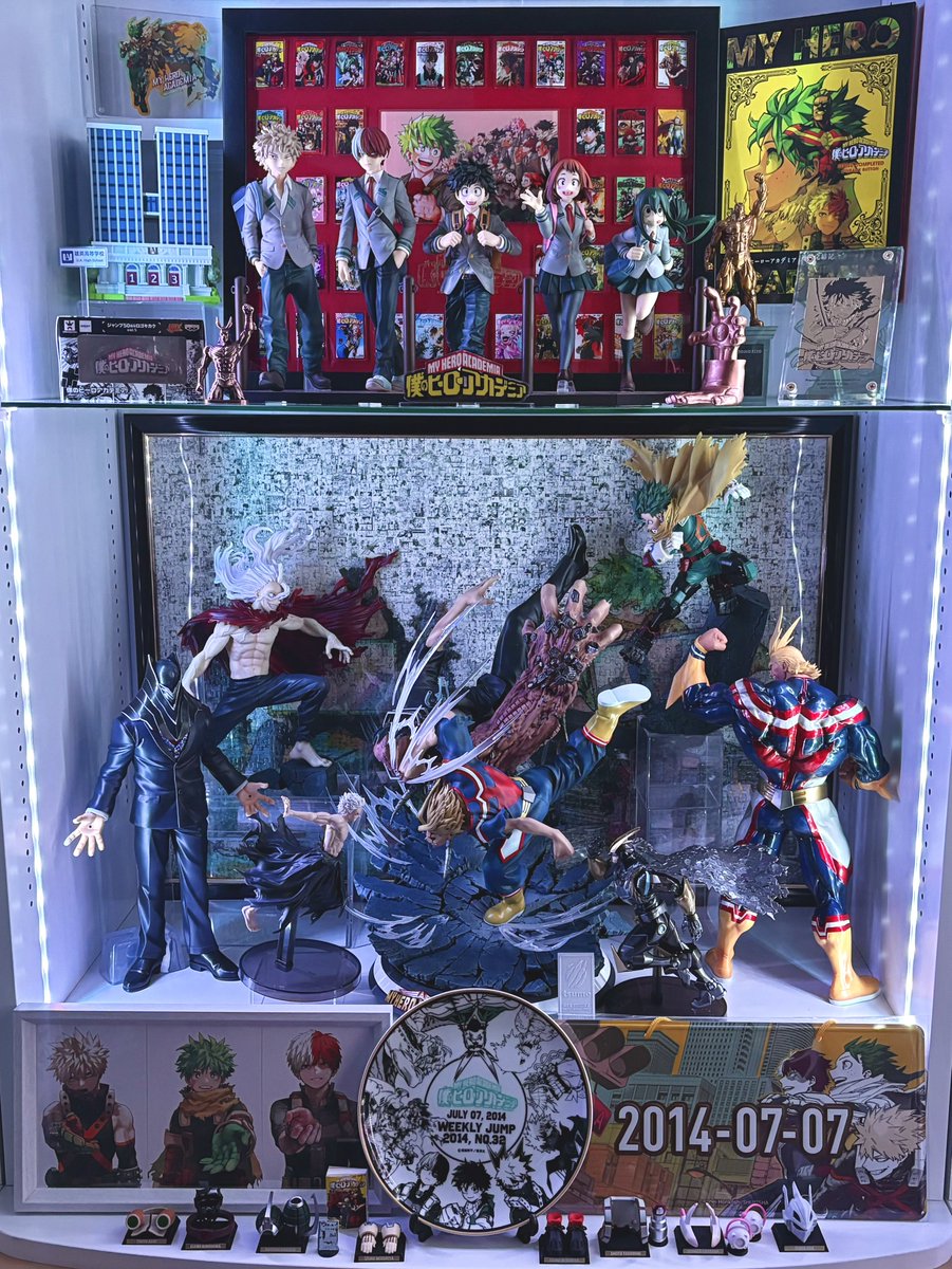 僕のヒーローアカデミア 2人のあこがれ 再現 ディスプレイ Astromeda