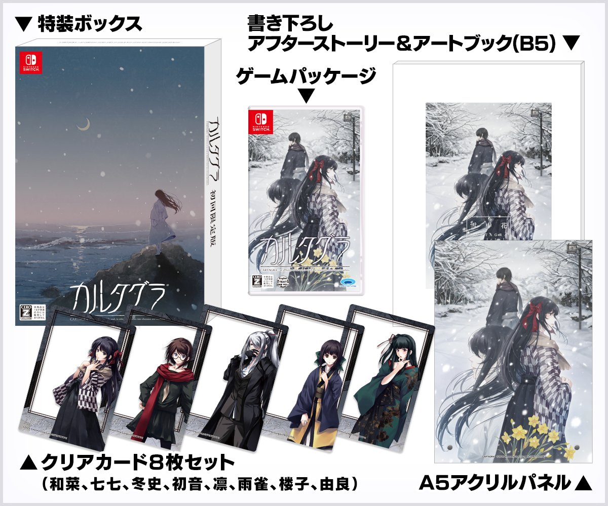 カルタグラ Nintendo Switch用ソフト「カルタグラ」の発売日は2月5日