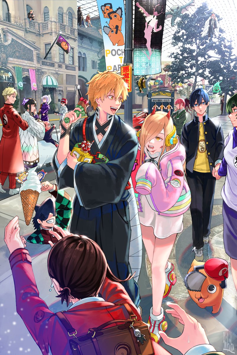 チェンソーマン×USJ #チェンソーマン