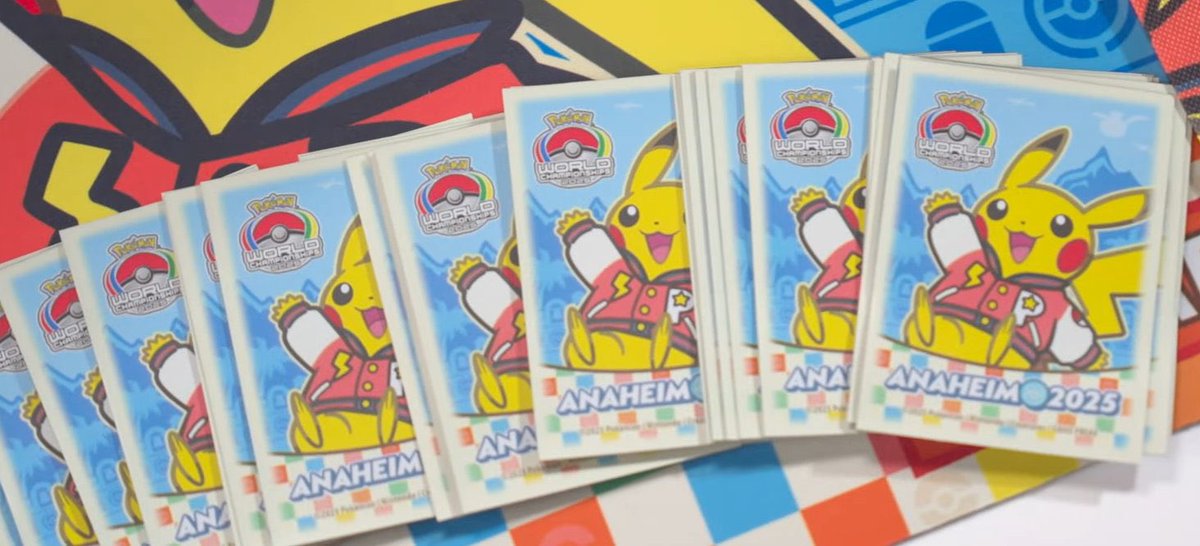 海外ポケカ ニュース🍄】 WCS2025アナハイムで配布されるウェルカム