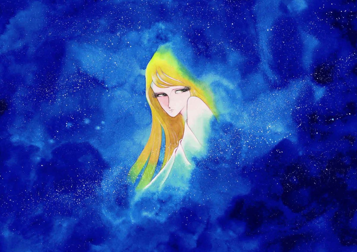 💥#新商品情報 ーー🔫 #松本零士 先生が描いた #スターシャ の複製原画