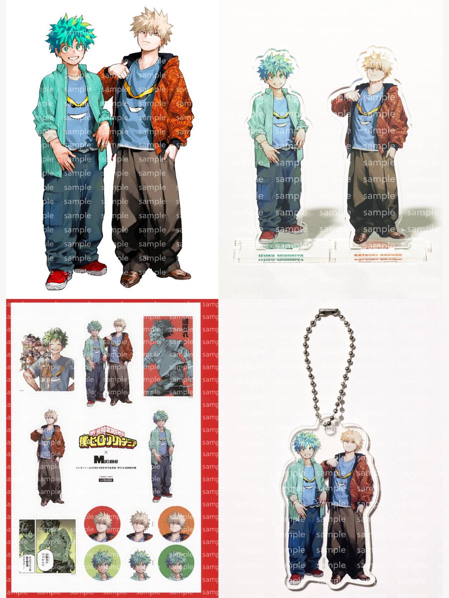 表紙 】 堀越先生描き下ろし緑谷出久＆爆豪勝己 【 特別付録