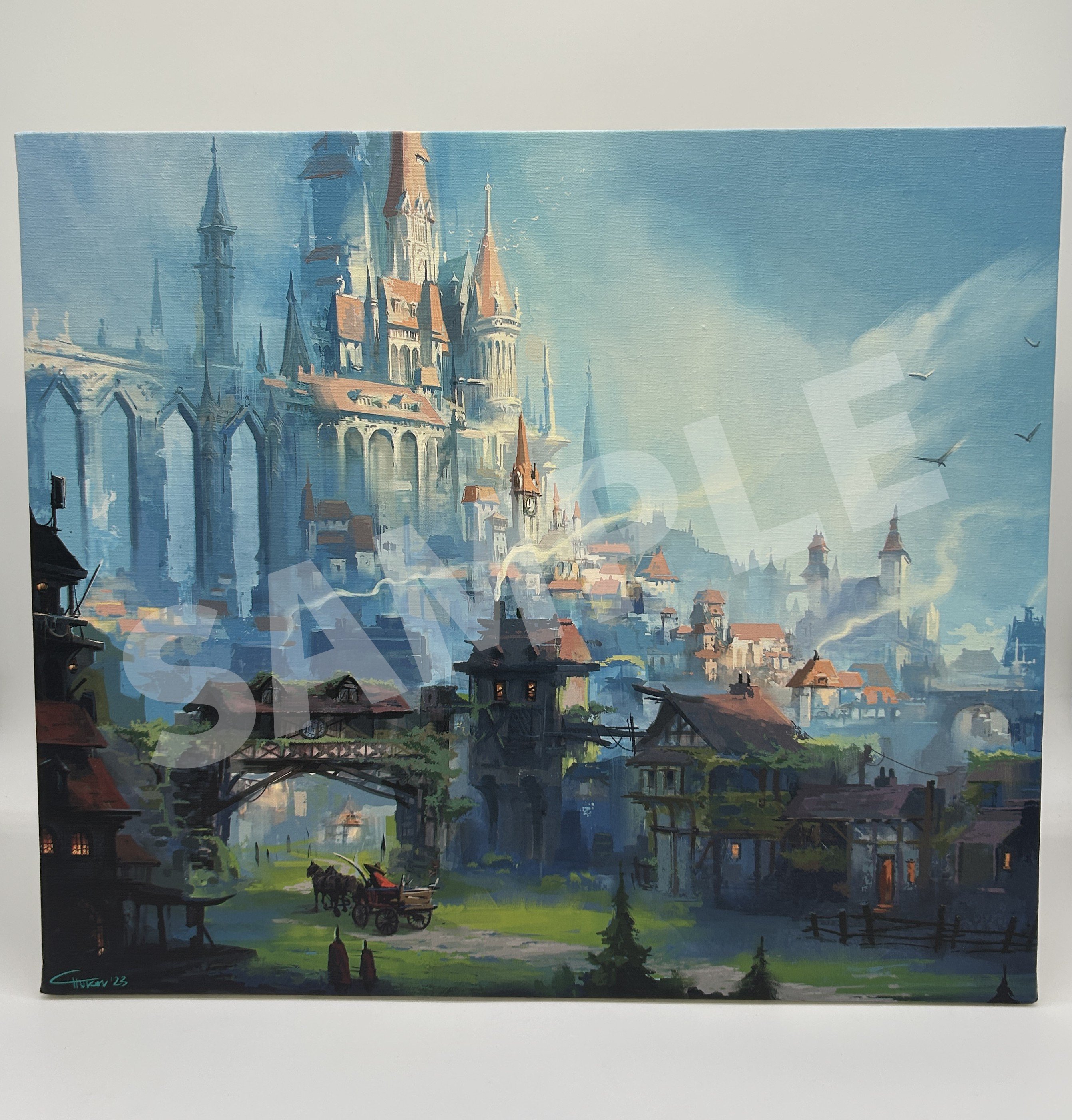 ff mtg 卑劣な毒攻め キャンバスアート 卑劣な毒攻め (Poison the