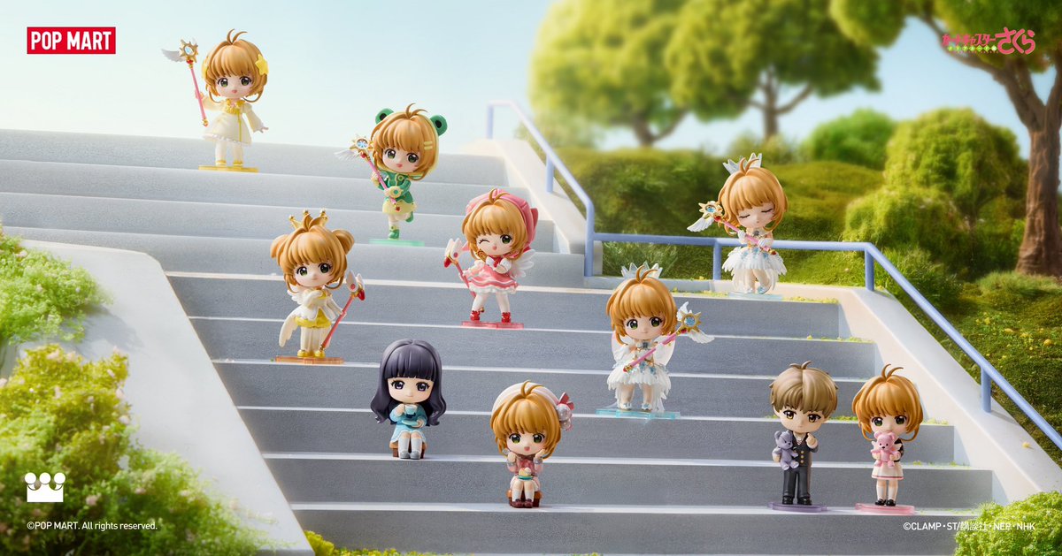 カードキャプターさくら クリアカード編』 POP MARTミニフィギュア