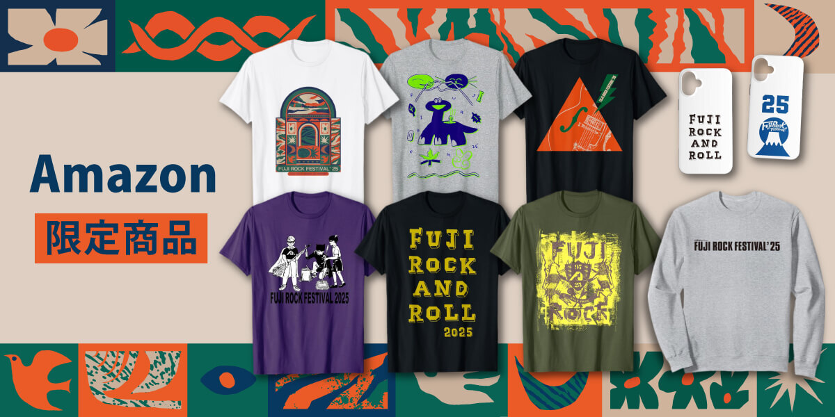 ⚡Amazon限定カラーのフジロックグッズが登場⚡ BALMING TIGERがサイン