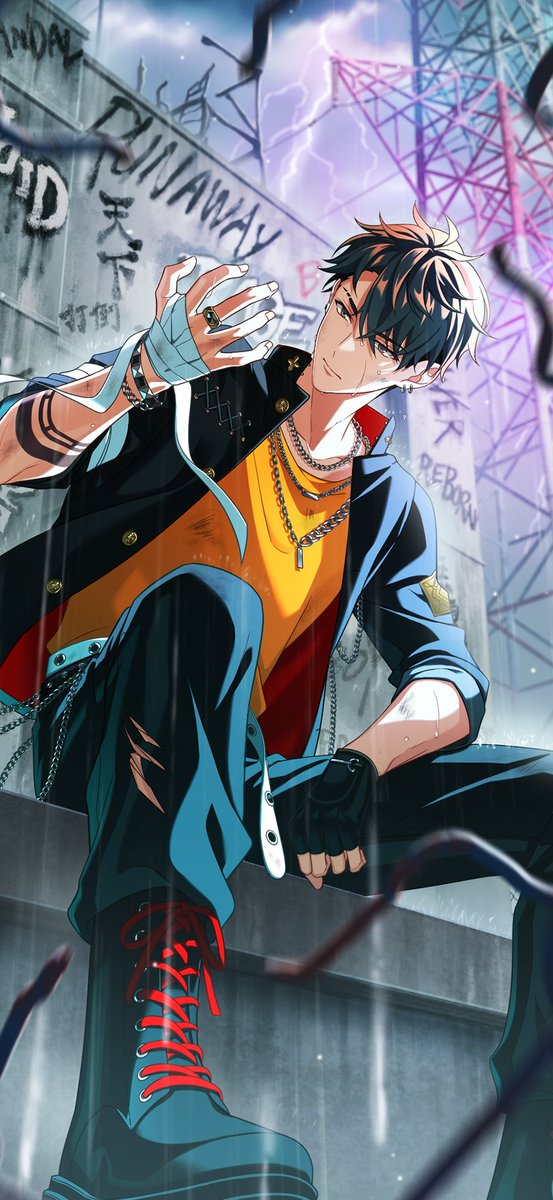 雨音をいつかの拳に重ね】御堂 亜嵐 初登場 本日正午より期間限定