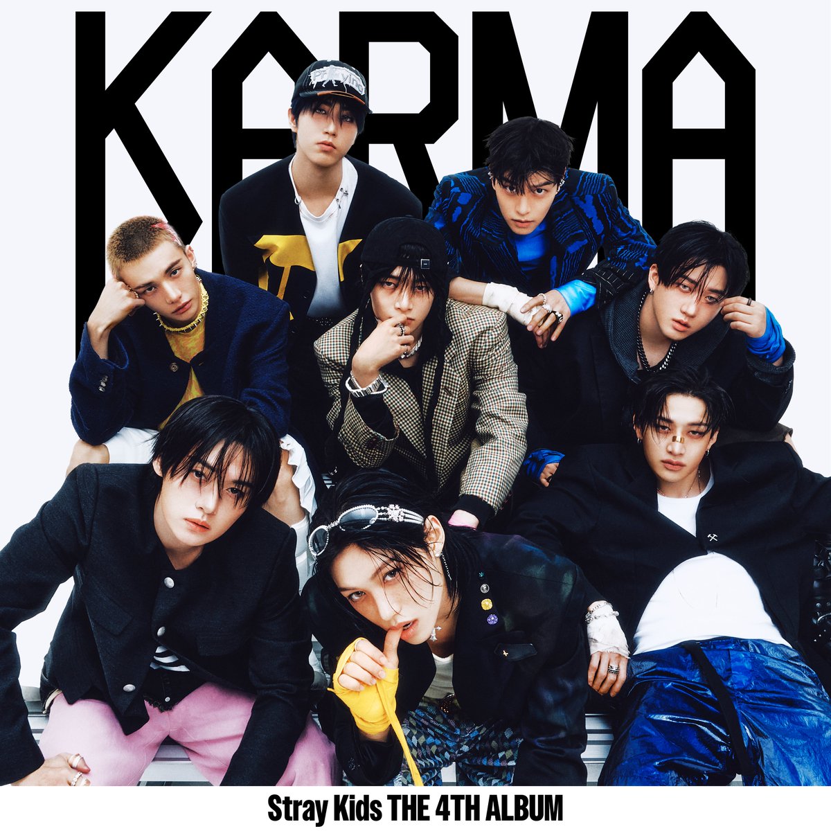 新品未開封 スキズ straykids 8個　フライヤーコンプリート KARMA