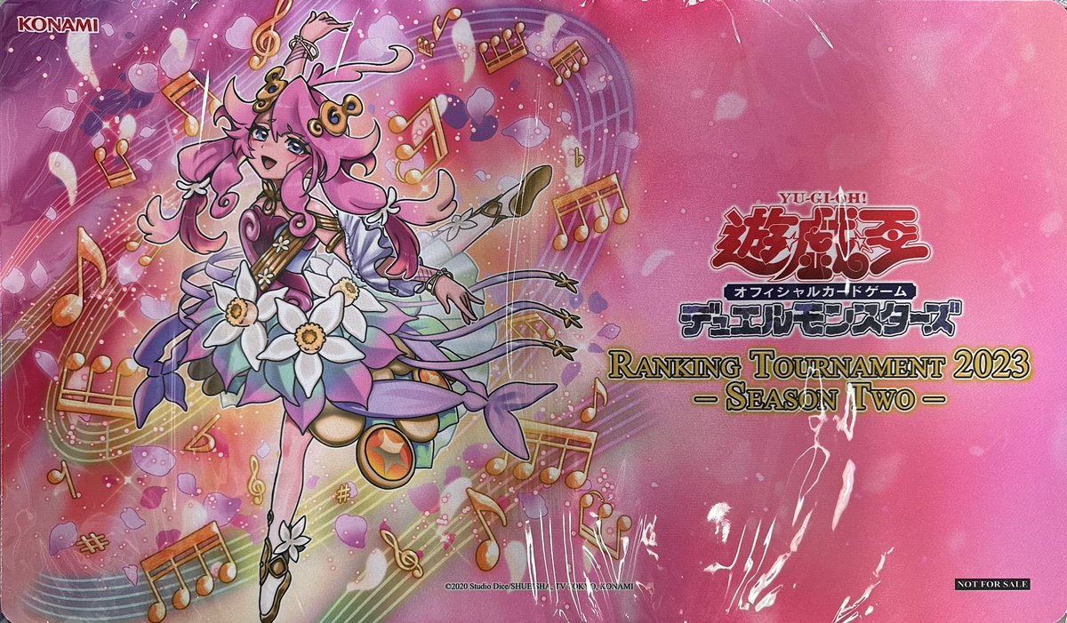 遊戯王 プレイマット】 幻奏の華歌神フラワリング・エトワール【未開封