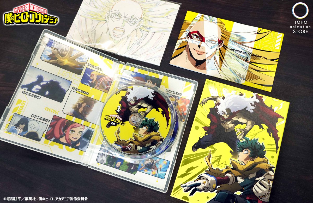 僕のヒーローアカデミア】 ／ #ヒロアカ 7期Blu-ray＆DVD Vol.1好評