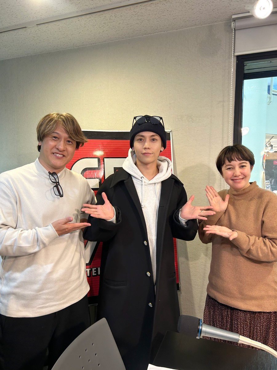 1/28(水)のSound Splash🎙️ Da-iCEの #岩岡徹 さんにご出演いただき