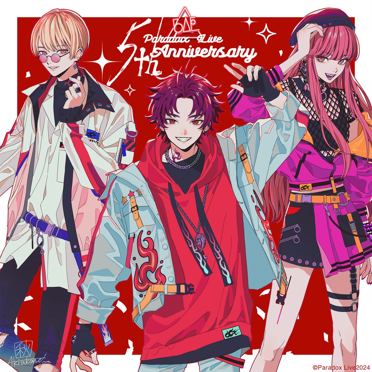 ⠀⠀⠀⠀#パラライ5周年 ⠀⠀記念イラスト第7⃣弾