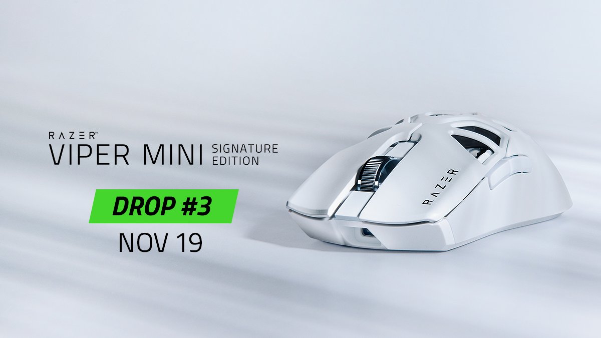 マウス・トラックボール Razer Viper mini signature edition White