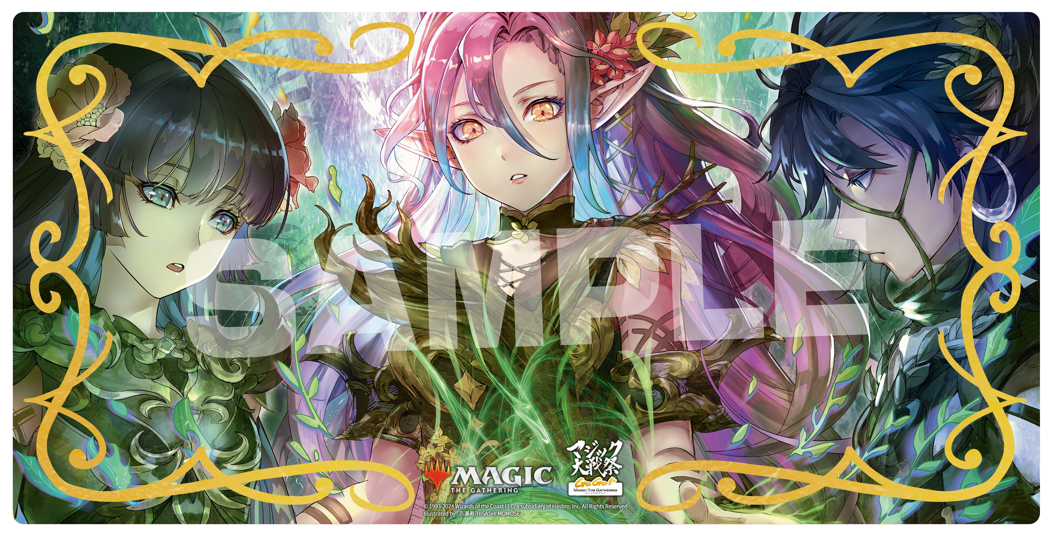 MTG】轟く機知、ラル プレイマット マジック大戦祭 限定 MTG 轟く機知