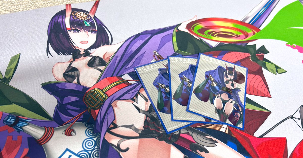 本庄雷太展 Fate/Grand Order篇1】 グッズ紹介⑥ ・カードスリーブ(全5