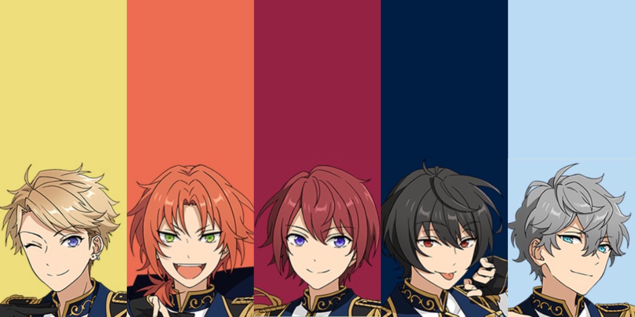 あんさんぶるスターズ 中国 誓約 月永レオ 瀬名泉 朔間凛月 鳴上嵐 朱