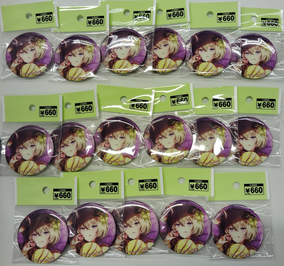 入荷情報】 プロジェクトセカイ グリッター缶バッジ vol.28 草薙寧々