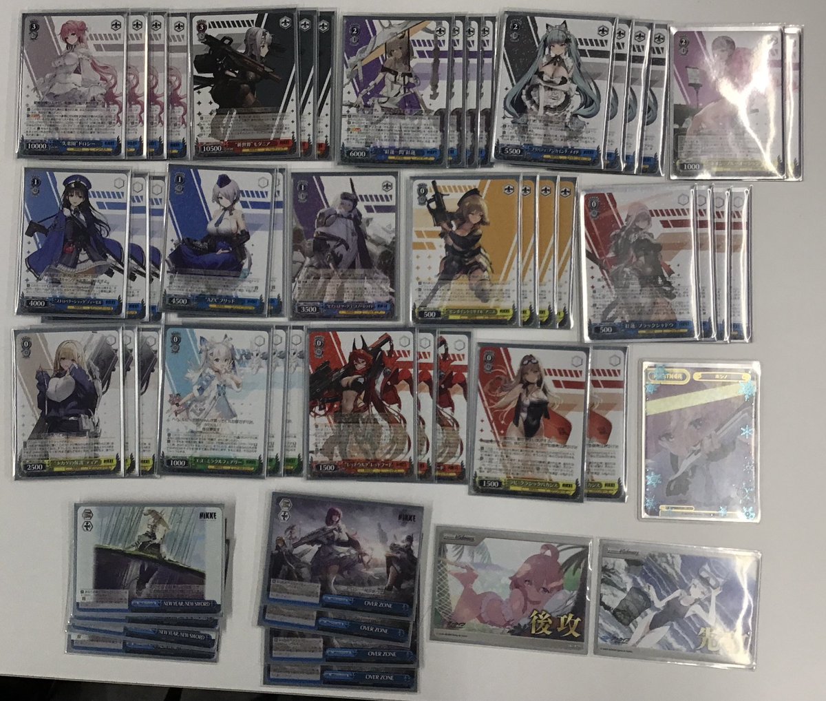 ヴァイスシュヴァルツ NIKKEデッキ2個 門扉＋8宝 オマケあり ヴァイス