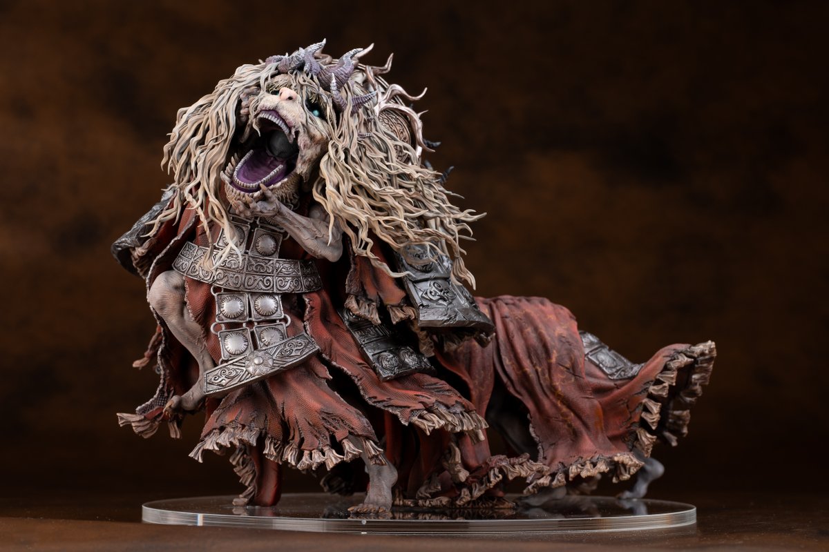 ELDEN RINGより、神獣獅子舞 を作成しました。WFにてガレージキット
