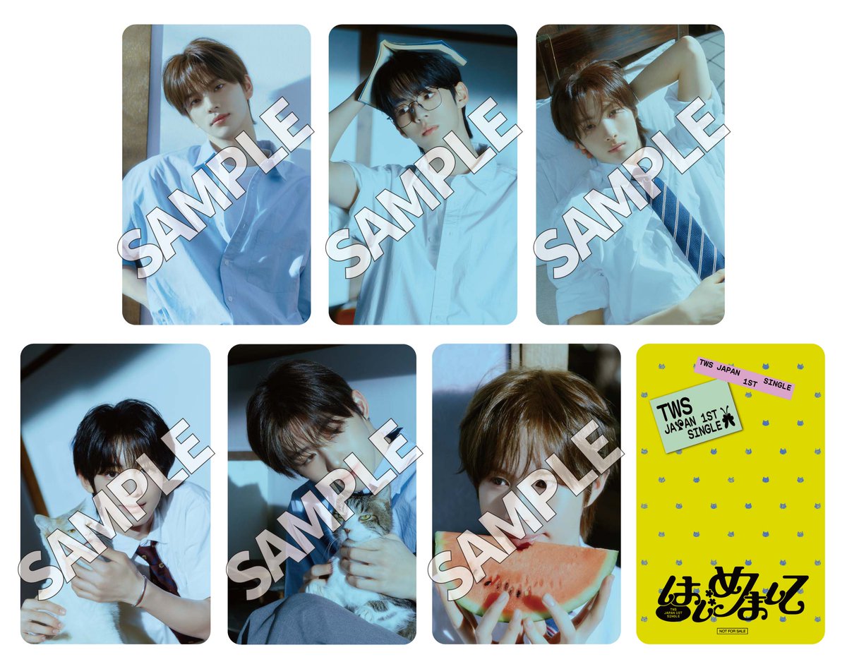 TWS シニュ タワレコ お渡し会 フォトカード TWS シニュ playhard