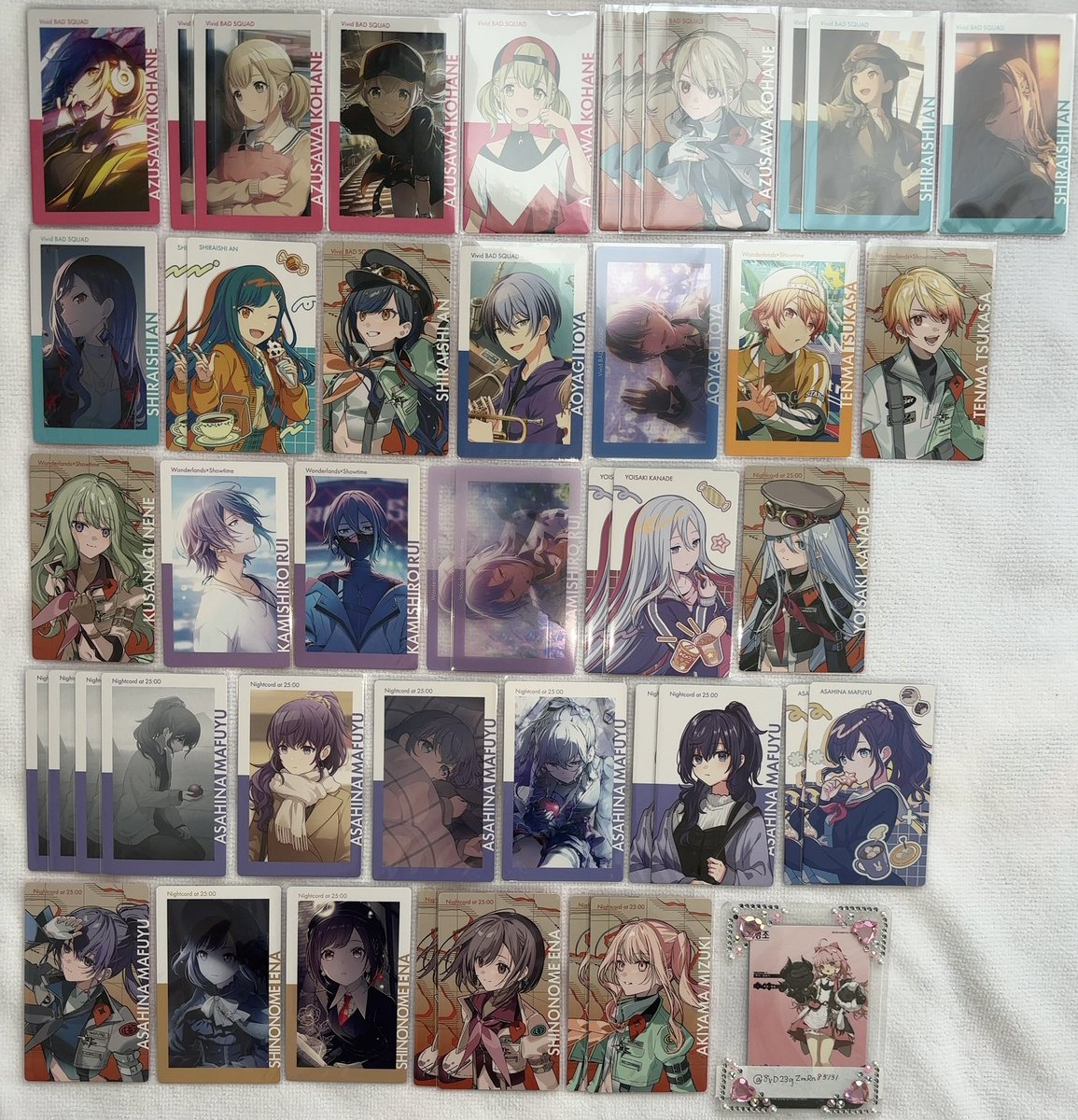 プロセカ 交換 譲渡 エピカ 箔押し グリカ グリッター缶バッジ