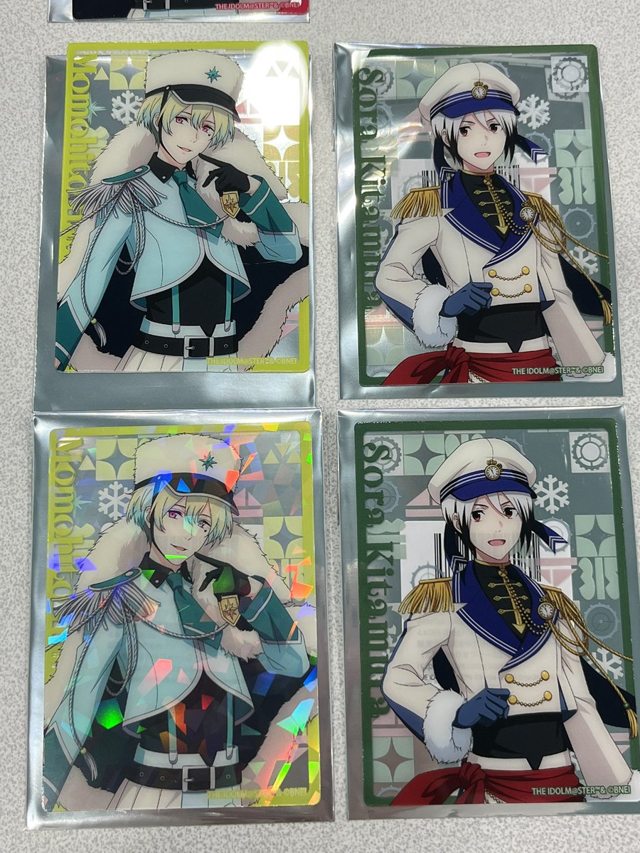 SideM 八景島シーパラダイス 箔押し缶バッジ クリアカード 想楽 SideM