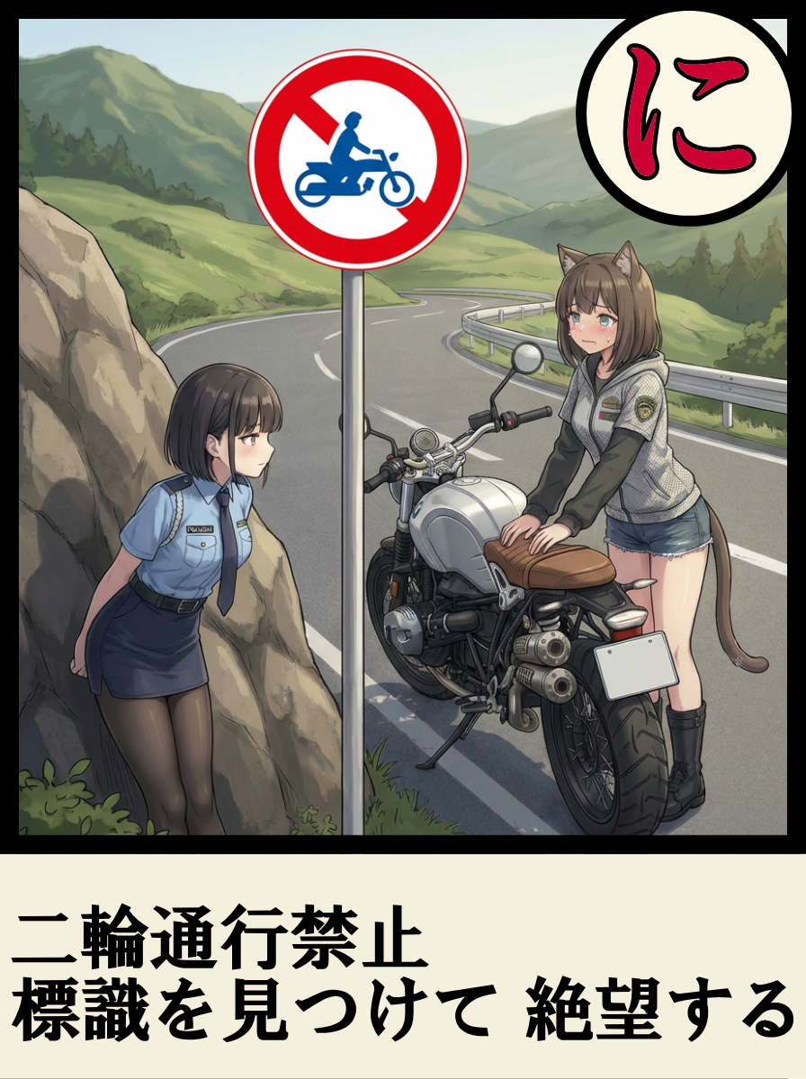 某125ー400未満通行禁止の