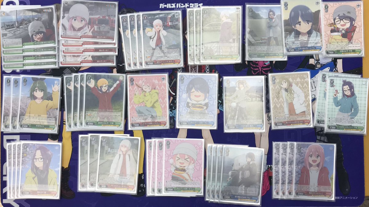 WS】ゆるキャン△優勝デッキレシピ(BOOK☆LIFE東串良店)【ヴァイス