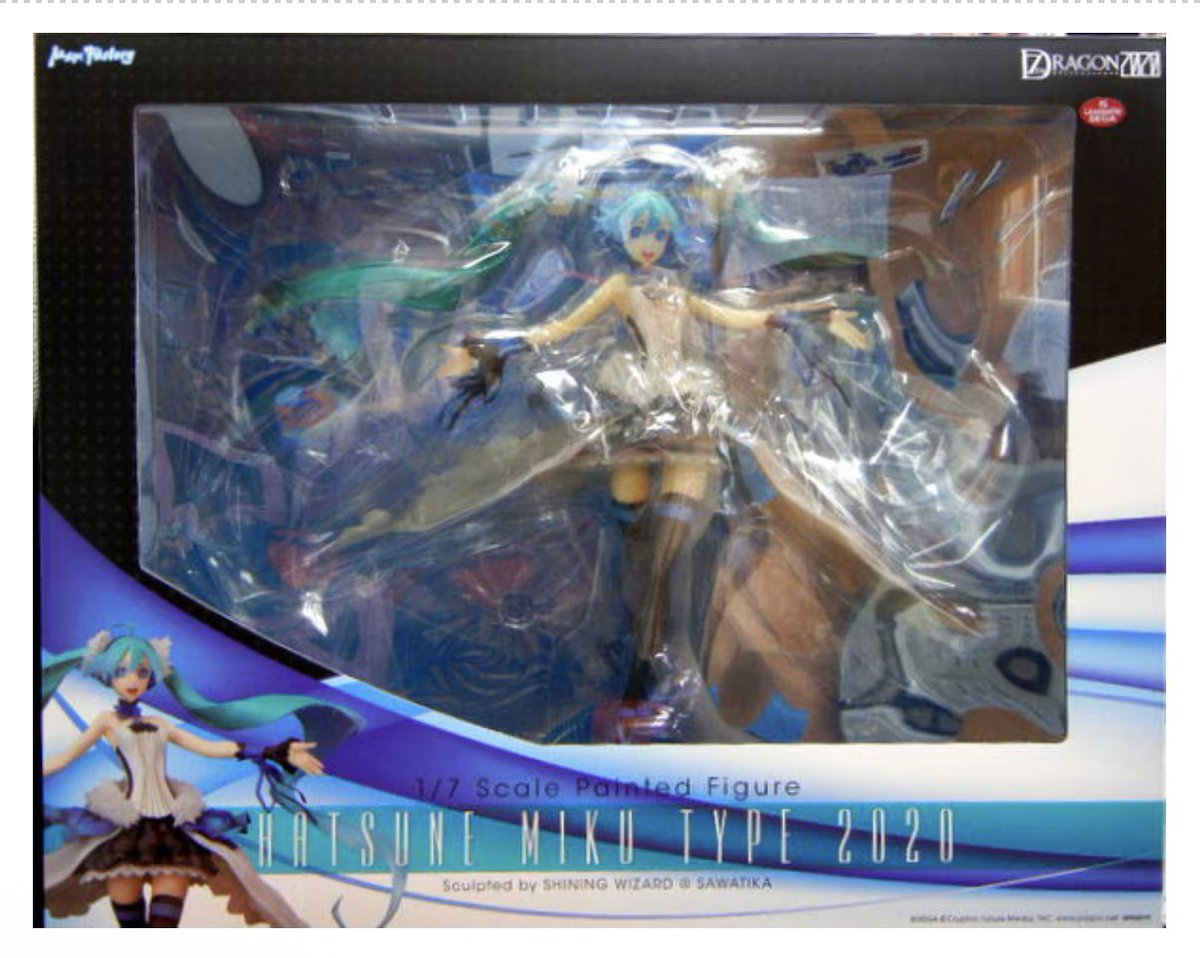 通販情報】 #MaxFactory 1/7スケール #セブンスドラゴン2020 #初音ミク