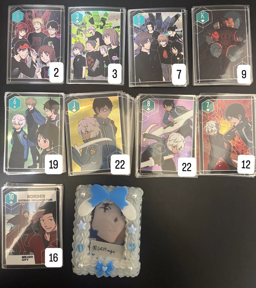 交換/讓渡】ワールドトリガー ワートリ オーロラトランプ ジャンプ