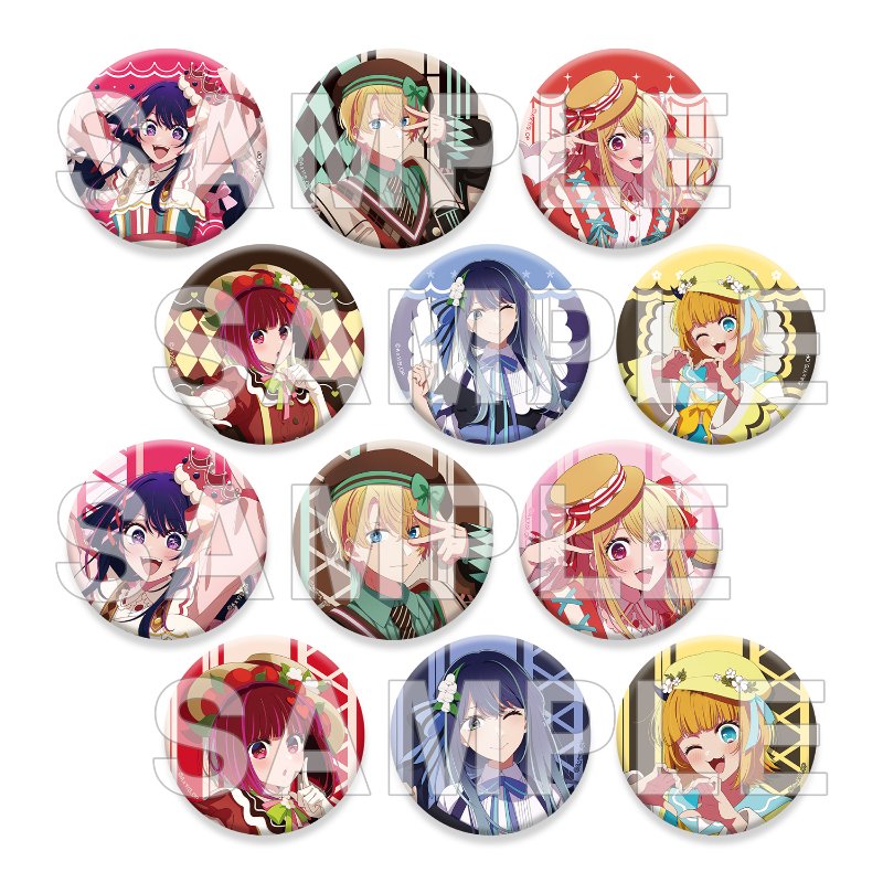 2月24日18時より予約受付開始 【推しの子】トレーディング缶バッジ