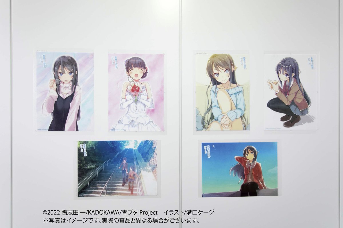 ✨商品写真公開✨ 【「青春ブタ野郎」シリーズ オンラインくじ 2022 秋