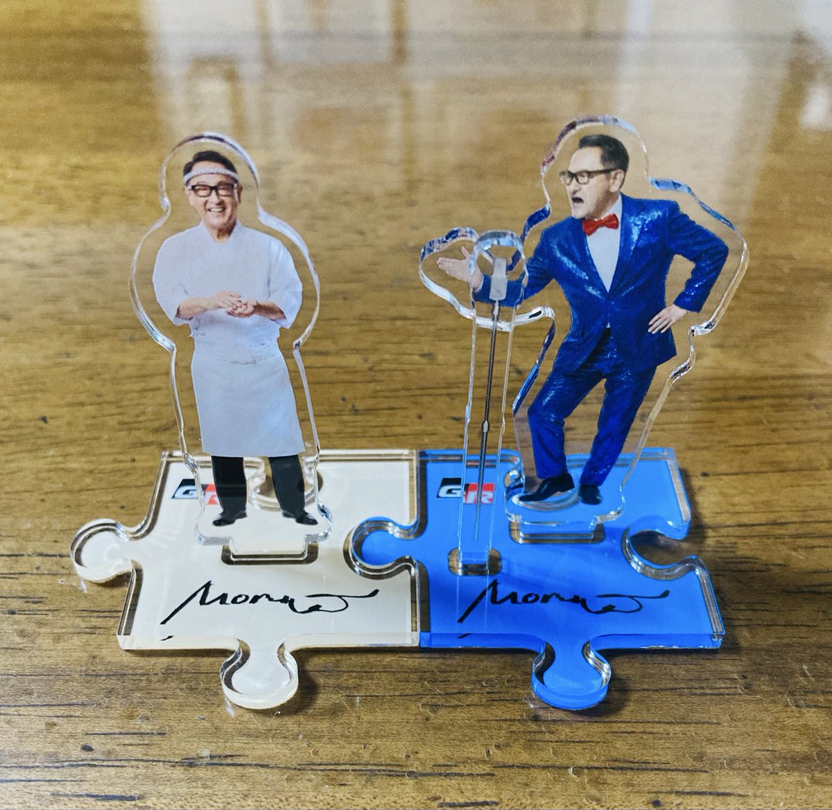 最近集めているもの。モリゾウ（豊田章男さん）のアクスタです。トヨタ